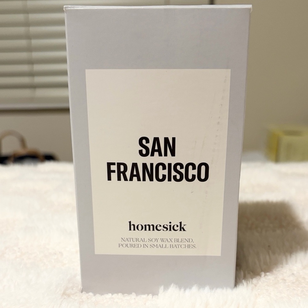 Homesick Scented Candle San Fransisco, 13.75 oz (SOLD OUT ONLINE)